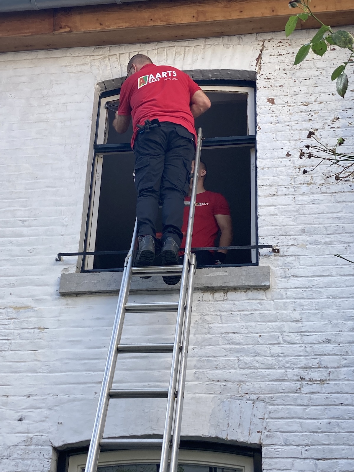 Restauratiewerk aan De Cour